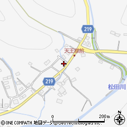 栃木県足利市松田町1392-1周辺の地図