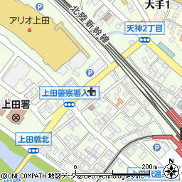 株式会社エイジェック　上田オフィス周辺の地図