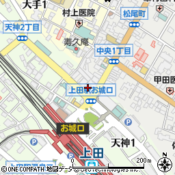 長野県家庭教師協会上田事務局周辺の地図