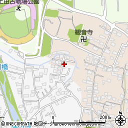 長野県上田市築地752周辺の地図
