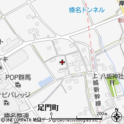 群馬県高崎市足門町398周辺の地図