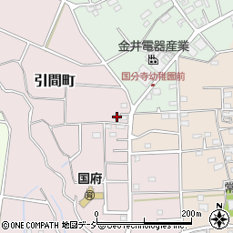 群馬県高崎市引間町432周辺の地図