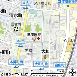石川県小松市大和町39周辺の地図