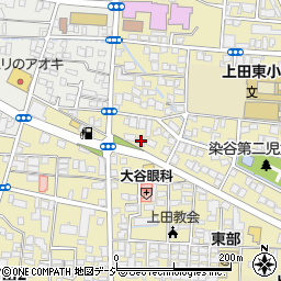 ラ・トゥール上田東周辺の地図