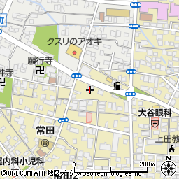 信濃毎日新聞上田支社周辺の地図