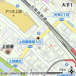 アリオ上田入口周辺の地図