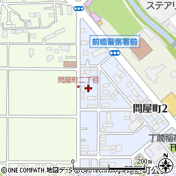 群馬県前橋市問屋町2丁目15周辺の地図