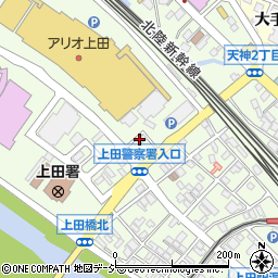株式会社エムビーエスデータ　上田支店周辺の地図