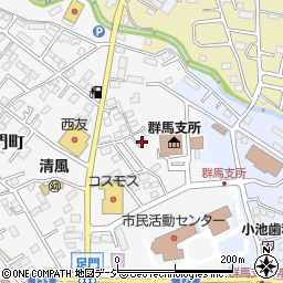 群馬県高崎市足門町1651周辺の地図