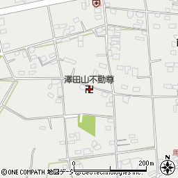 澤田山不動尊周辺の地図