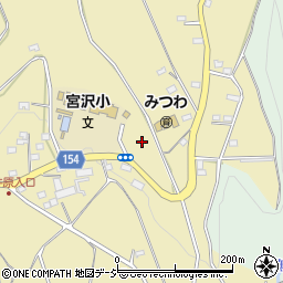 群馬県高崎市宮沢町周辺の地図