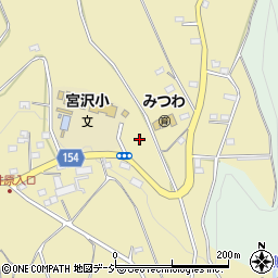 群馬県高崎市宮沢町周辺の地図