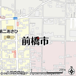 群馬県前橋市下沖町118周辺の地図