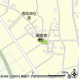 茨城県笠間市寺崎483周辺の地図