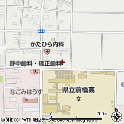 群馬県前橋市下沖町332-3周辺の地図