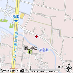 群馬県高崎市引間町670周辺の地図