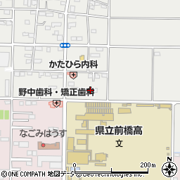 群馬県前橋市下沖町332-2周辺の地図