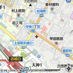 上田中央ホームヘルパーステーション周辺の地図