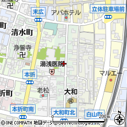 石川県小松市大和町32周辺の地図