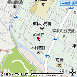心願寺周辺の地図
