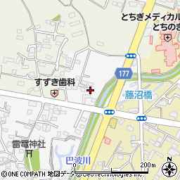 栃木県栃木市箱森町53-22周辺の地図