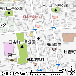 矢端商店周辺の地図