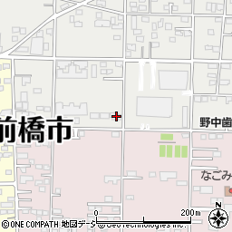 群馬県前橋市下沖町129周辺の地図