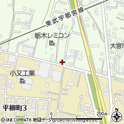 栃木県栃木市大宮町2619周辺の地図