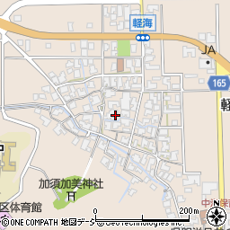 石川県小松市軽海町ヲ周辺の地図