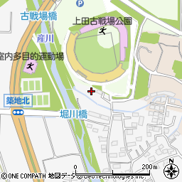 長野県上田市築地817周辺の地図