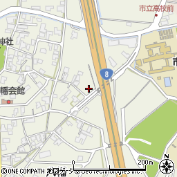 石川県小松市八幡戊周辺の地図
