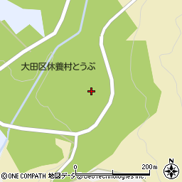 大田区休養村とうぶ周辺の地図