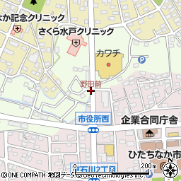 野田前周辺の地図