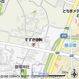 栃木県栃木市箱森町53-11周辺の地図