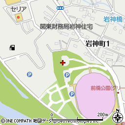 〒371-0035 群馬県前橋市岩神町の地図
