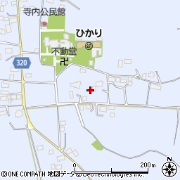 栃木県真岡市寺内109-16周辺の地図