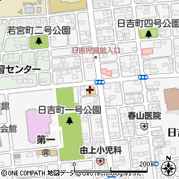 群馬県前橋市日吉町1丁目24周辺の地図