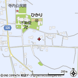 栃木県真岡市寺内109-2周辺の地図