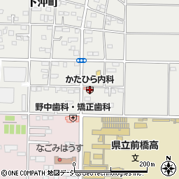 群馬県前橋市下沖町335周辺の地図