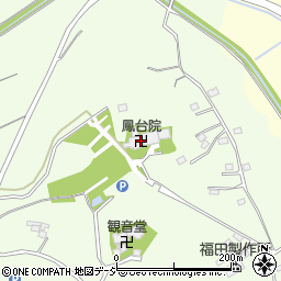 鳳台院周辺の地図