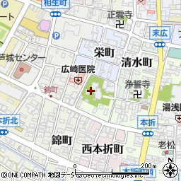 石川県小松市八日市町地方カ周辺の地図