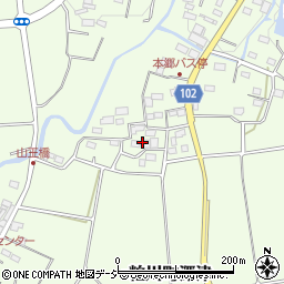 群馬県前橋市粕川町深津65周辺の地図