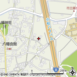 石川県小松市八幡戊169周辺の地図