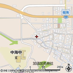 石川県小松市軽海町（ハ）周辺の地図