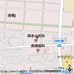 石川県小松市沖町ツ周辺の地図