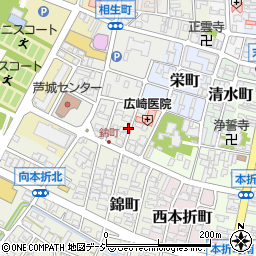 石川県小松市日吉町周辺の地図