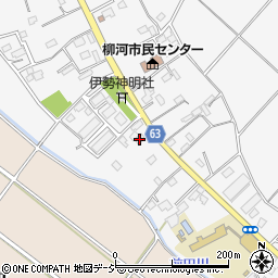 茨城県水戸市柳河町371-3周辺の地図