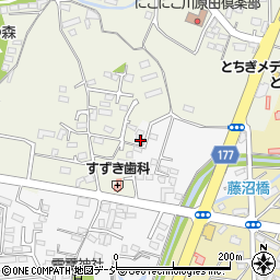 栃木県栃木市箱森町53-18周辺の地図