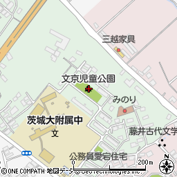 文京児童公園周辺の地図