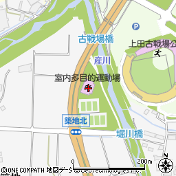 長野県上田市築地580周辺の地図